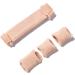 Healifty 4 Pcs Toe Cover Elastic Wrap Bandages - Beige Nylon Toe Protectors for Comfort and Protection - Buy Online on SooperMarket.com
