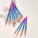 yilin Makeup Brushes Set Powder Blush Eyeshadow Concealer Eye Make Up Brush Cosmetics for Make Up Tools Black Colorful L - Buy Online on SooperMarket.com
