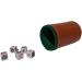 Cup Poker Dice Game Set with Leather Lined Cup - Premium Quality (cubilete)Honey - Buy Online on SooperMarket.com
