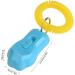 Zerodis Dog Training Clicker - Adjustable 3-Stage Sound Universal Pet Training Device for Cats & Dogs - Blue - Buy Online on SooperMarket.com