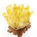 Natural Citrine Cluster Reiki Feng Shui Home Decoration Crystal Gift FZUGEDRLI (Size : 300g)