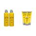 Got2B Glued Blasting Freeze Hairspray 12 oz Pack of 2 & Glued Styling Spiking Hair Gel 2-6oz tubes + 1 Travel 1.25oz tube Blasting Freeze Spray 12 Fl Oz (Pack of 2) Hairspray + Hair Gel 2 - 6oz
