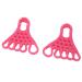 Toe Foot Stretcher Bunion Corrector Toe Stretch Ankle Braces Adjustable Toe Stretch Belt Pink Correction Claw Toe Stretch Straightener for Muscle Foot Relaxation Women Men Toe