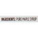Butternut Mountain Farm Pure Vermont Maple Syrup Grade A Dark Robust Taste - 12 Fl Oz Bottle (Pack of 1) - Buy Online on SooperMarket.com