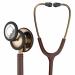 Saini MEDICOS Cardio 3 Monitoring Stethoscope Copper-Finish Chest Piece Chocolate Tube