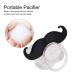 Schnuller Schnurrbart f r Babys 0-6 Monate | Umweltfreundliche Mini-Pacifier mit Schnurrbart und Lippen Perfekt f r die internationale Lieferung! - Buy Online on SooperMarket.com