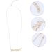 OATIPHO crystal necklaces decoration neck Valentine's day necklace clavicle chain baby girl Fashion gem - Buy Online on SooperMarket.com