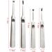 4Pcs Nails Cleaner Cuticle Pusher Set - Remove Hangnails and Dead Skin Easily - Buy Online on SooperMarket.com