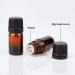 Benecreat 24 Pack 5ml Amber Glass Bottles | Refillable Essential Oil Bottles with Droppers Funnels & Labels - Perfect for DIY & Aromatherapy - Buy Online on SooperMarket.com