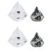 minkissy 2 Sets Sponge Foundation Sponge Eyeshadow Sponge Applicator Makeup Foundation Puff Face Scrub Sponge Foundation Puff Pad Girl Mosan Hydrophilic Polyurethane Frosted