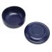 Dark Blue Razor Shell with Lid - Wide Iron Shaving Soap Cup & Foam Mug with Large Capacity for Effortless Shaving - Buy Online on SooperMarket.com