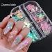 3D Butterfly Bow Nail Charms for Acrylic Nail Art - Aurora Crystal Resin Jewelry Supplies - Buy Online on SooperMarket.com