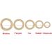 100PCS/Bag Dental Orthodontic Intraoral Elastic Rubber Bands Chipmunk Orthodontic Supply for Braces(1/8" 3.5 Oz) - Buy Online on SooperMarket.com