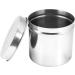 Stainless Steel Disinfection Jar with Tweezers(9cm) - Buy Online on SooperMarket.com