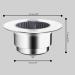 Upgraded Sink Filter Bathroom Shower Hair Filter Catch Drain Cover Kitchen Sink Plug Strainer Hole Easy Waste Disposal Sink Basket for Kitchen Drain - Buy Online on SooperMarket.com