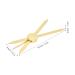 Precision Compass-Eye Eyebrow Liner - Adjustable Stainless Steel Microblading Tool for Perfect Eyebrow Mapping - Buy Online on SooperMarket.com
