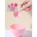 Face Mask Mixing Bowl Set +50pcs Cotton Pads Plastic 6 in 1 DIY Facemask Mixing Tools Kit with Mask Bowl Stick Spatula Measuring Cup & Mask Brushes (Purple) - Buy Online on SooperMarket.com