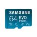 SAMSUNG EVO Select Micro SD -Memory -Card + Adapter, 64GB microSDXC 130MB/s Full HD & 4K UHD, UHS-I, U1, A1, V10, Expanded Storage for Android Smartphones, Tablets, Nintendo -Switch (MB-ME64KA/AM)