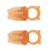Shop Baby Fruit Feeder Pacifiers - Soft Silicone Teething Relief | 2PCS Educational Safe for Home Use - Buy Online on SooperMarket.com