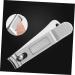 minkissy Cosmetology Kit Metal Scissors Nail Trimmer Kit De Manicura Toe Finger Manicure Nail Metal Nail Manicure Nail Clippers Cosmetic Daily Necessities L Silver - Buy Online on SooperMarket.com