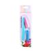 Women Facial Hair Remover Shaver Eyebrow Trimmer Foldable Replaceable Random Color