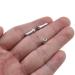 Yadaland 11.8mm Length Bicycle Cable End Caps Prevent Stabbed Easy Instal Silver Scheme Quality Aluminum Wire End Crimps 100 Pieces for Mountain and Road Bike Brake Tips Shifter