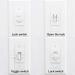A Single-Control Pull Switch Rectangular Protector Child Safety Switch Lock Protection Cover 3.11.2 Inches Environmentally Friendly ABS Resin Material. - Buy Online on SooperMarket.com