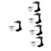 Beavorty 5 sets of razor set gifts for the friend shell for the wet shave keeper stand for razor razor tool stand shaving razor shaving deliveries stainless steel dad multifunction different colors x 5 pieces 12x7.2cmx5pcs