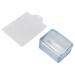 Silikon Nail Stamper easy to clean nail art stamper artistically transparently visible for DIY Nail Decor for simple French manicure