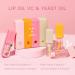 Hydrating Lip Glow Oil Set for Moisturizing and Plumping Lips - Fruit Extract Infused Lip Gloss for Dry Lip Care - Buy Online on SooperMarket.com