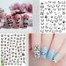 Panda Nail Stickers Decal - 5 Sheets 3D Self-Adhesive Cute Cartoon Nail Art Supplies for Women, Kids & Girls - Designer Manicure DIY Decorations - Buy Online on SooperMarket.com
