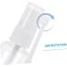 Healeved 4 Pcs Nasal Spray Bottle Set - Fine Mist Sprayer Small Plastic Bottles for Nose Cleaning - Buy Online on SooperMarket.com