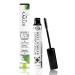 Emani Double Lash Organic Volumizing Mascara + Lash Growth Serum - Non-Clumping & Smudge-Free  Safe for Sensitive Eyes  Paraben and Cruelty Free  Vegan - 0.23 Fl Oz  Granite
