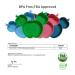 URONNFIT Baby Suction Plate - BPA-Free Silicone Self-Feeding Plate for Toddlers | Microwave & Dishwasher Safe (Green) - Buy Online on SooperMarket.com