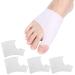 Schellen 2 Pairs Bunion Corrector for Women and Men - Pain Relief Silicone Splint and Sleeve (White) - Buy Online on SooperMarket.com