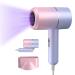 Hojalis Hair Dryer Foldable Travel Hair Dryer Professional Hairdryer Small Hair Dryer Powerful Hair Dryer with Hot and Cold Button Fast Drying Ionic Hairdryer for Women Men Salon Home Travel