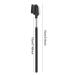 Premium Eyebrow Brush & Eyelash Comb - Metal Teeth Spoolie for Makeup | Travel-Friendly Beauty Tool - Buy Online on SooperMarket.com