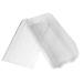 Mikikit 1pc Egg Box Portable Drawers Refrigerator Egg Bin Refrigerator Fresh Container Plastic Eggs Rolling Transparent 33.5X17.5X7.5CM