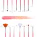 15 PCS Hanyousheng Nail Art Brush Set - Acrylic & Detail Brushes for Professional Nail Design - Ideal for Salon & Home Use - Buy Online on SooperMarket.com