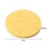 12pcs Facial Wooden Sponges - Compact Round Beauty Makeup Tools | Perfect for All Skin Tones - Yellow - Buy Online on SooperMarket.com