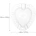 SUPVOX 15 Pcs Fruit Shaping Vegetables Growth Molds Vegetable Growing Molds Watermelon Heart-Shaped 4.5x4cmx3pcs Whitex3pcs - Buy Online on SooperMarket.com