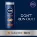 NIVEA MEN Sport Body Wash 16.9 Fl Oz - Pack of 3 | Energizing Shower Gel Bundle - Buy Online on SooperMarket.com
