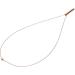 Mindful Breathing Necklace Necklace Stainless Steel Reduces Stress Portable Anxiety Whistle for Women and Men Mindfulness Deep Tool Relief Relaxation Meditation Calming Down Panic Attack(Rose Gold) - Buy Online on SooperMarket.com