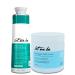 Kit Let Me Be Smoothing System Mask Protein Smoothing Biorestore Masque Hair Care 2x500ml/2x16.9 fl.oz