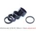 CYCEARTH 3K Carbon Fiber Headset Spacer Kit - 5 Sizes + Top Cap & Bolt - for 1-1/8 Inch Stems - Buy Online on SooperMarket.com