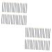 Healeved 200 pcs Makeup Point Disposable Cosmetic Lip Applicator Tool Gloss Fine Eyeliner Wands Brush