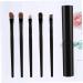 WOONEKY 5pcs Eyeshadow Brush with Case Eyeshadow Brush Kit Cosmetic Tools Blackriflecoffee - Buy Online on SooperMarket.com