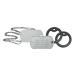 2 pieces of personalized identification brands |Dog day chain with embossing |Including 2 chains & 2 silencers in the set |Various texts and motifs possible |Rambo |Military equipment (2-hole)