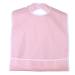 Adult Bibs Waterproof Adult Elder Mealtime Bib Clothes Clothing Protector Dining Aid a Perfect Item for the Adult and the Elder Who Lack Ability to Have Meal Reusable(Orange pink)
