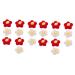 KALLORY 20 Pcs Hairpin Accessories Hair Barrettes Sew on Yarn Flower Yarn Embellishments Headdress DIY Props